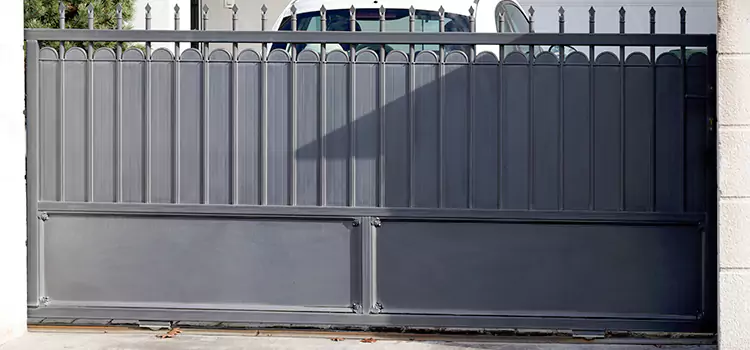Metal Driveway Gate Installation Granger