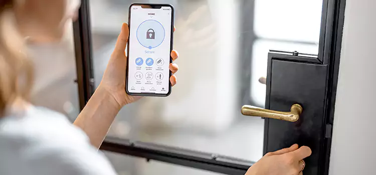 Fingerprint Door Lock Installation Granger